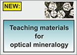 Teaching materials for optical mineralogy